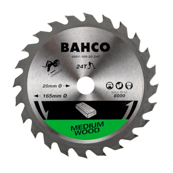 Bahco list testere za drvo 165x20mm 24Z 8501-165-20-24C