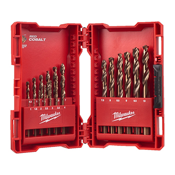 Milwaukee set kobaltnih burgija 1-10mm HSS-CO 19/1 4932352470-1