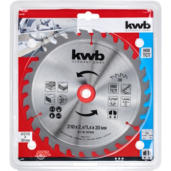 Einhell by KWB rezni disk za cirkular 210x30mm 30Z | SB KRAFTIXX HM drvo/gipsakarton 49587859-1