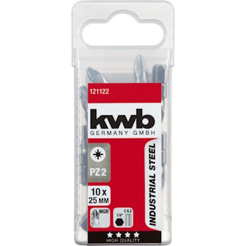 Einhell by KWB PZ2 bit 25mm set 10/1 49121122-4