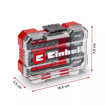 Einhell XS-CASE set dijamantskih burgija za keramiku E6.3-1/4