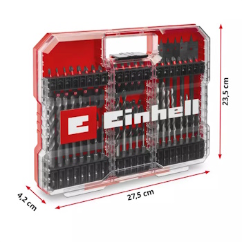 Einhell XL-Case set Impaktor bitova burgija i nasadnih ključeva 95/1 49108798-6