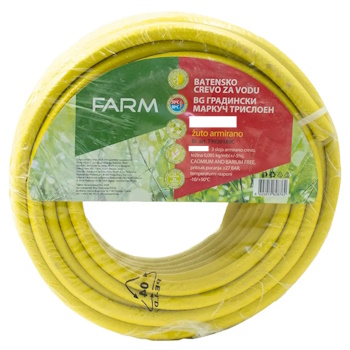 Farm crevo za vodu armirano 20m 3/4˝ max 24b T9923420C