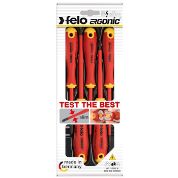 Felo set šrafcigera Ergonic VDE E-Slim SL/PH 5/1 41385198-6