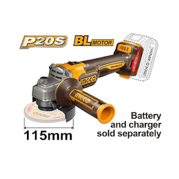 Ingco aku ugaona brusilica 115mm 9000o CAGLI21154