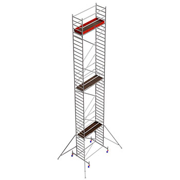 Krause Stabilo alu pokretna skela - serija 10 - radna visina 12.4m (2,00x0,75m) 771100