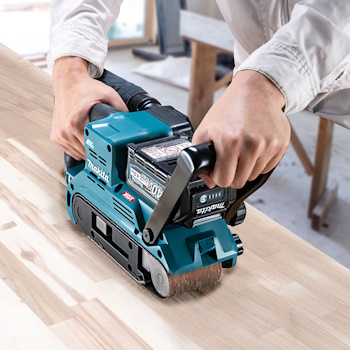 Makita akumulatorska tračna brusilica XGT 40 V max BS001GZ-4