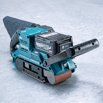 Makita akumulatorska tračna brusilica XGT 40 V max BS001GZ-5