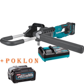 Makita akumulatorski bušač za zemlju 40V DG002GM101 + POKLON Makita baterija XGT Li-ion 40V/4.0Ah BL4040F 1910N6-8