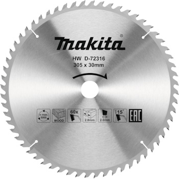 Makita T.C.T list testere 305mm D-72316