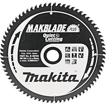 Makita list za testeru od tvrdog metala MAKBlade Plus 255mm B-08763