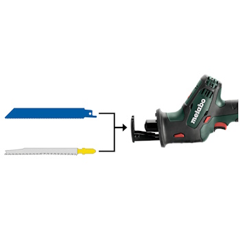 Metabo akumulatorska univerzalna testera mala SSE 18 LTX Compact Solo 602266890-3