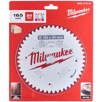 Milwaukee list testere za drvo 165mm 4932471295-4