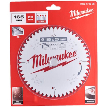 Milwaukee list testere 165x20mm Z52 4932471296-4