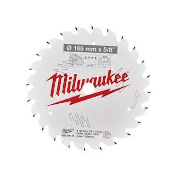 Milwaukee list testere za drvo 165mm 24Z 4932471311-1