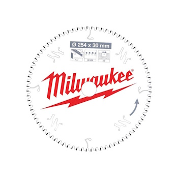 Milwaukee list testere za aluminijum 254x30mm 80Z 4932471318