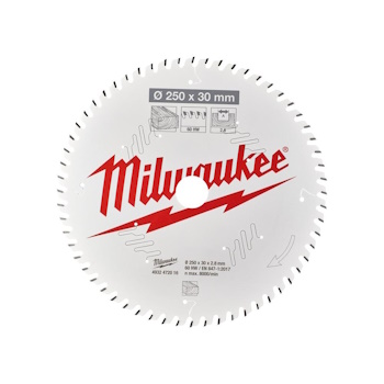 Milwaukee list testere 250x30x2.8mm 60Z 4932472016-1