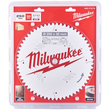 Milwaukee list testere 250x30x2.8mm 60Z 4932472016-4