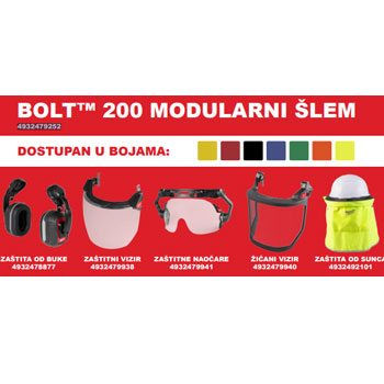 Milwaukee modularni šlem Bolt 200 4932479252-3