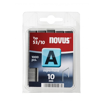 Novus klamerice 53/10 čelične tip A 1000/1 042-0357