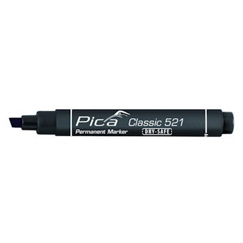 Pica permanent marker Classic crni kosi PC521/46