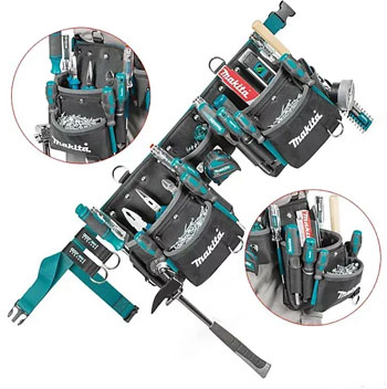 Makita trodelna torbica za alat na kaišu E-15229-4