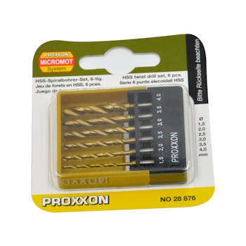 Proxxon burgije sa centriračem 1.5-4mm set 6/1 P28876-1