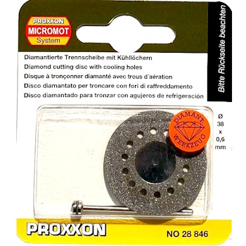 Proxxon dijamantska rezna ploča sa rupicama 38mm P28846-1