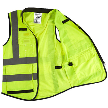 Milwaukee L/XL žuti Premium Hi-Visibility prsluk 4932471896-1