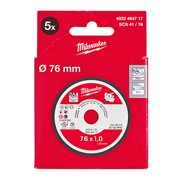 Milwaukee rezni disk 76x1mm set 5/1 4932464717-1