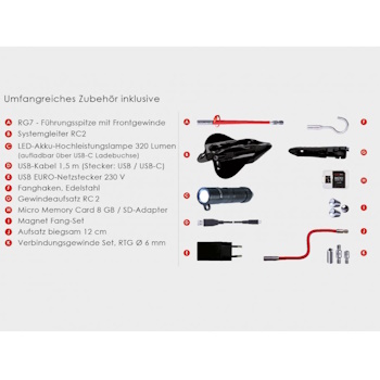 Runpotec RC2 Inspekcijska kamera-30m 10140-6