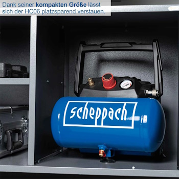 Scheppach kompresor za vazduh 6l HC06-1