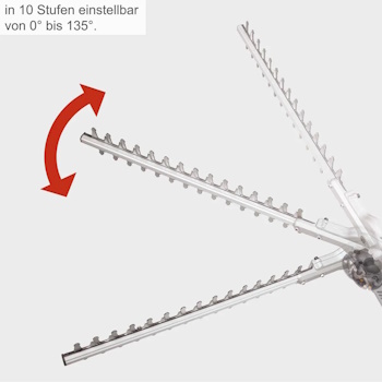 Scheppach teleskopske električne makaze 1000W ETHT1000-3