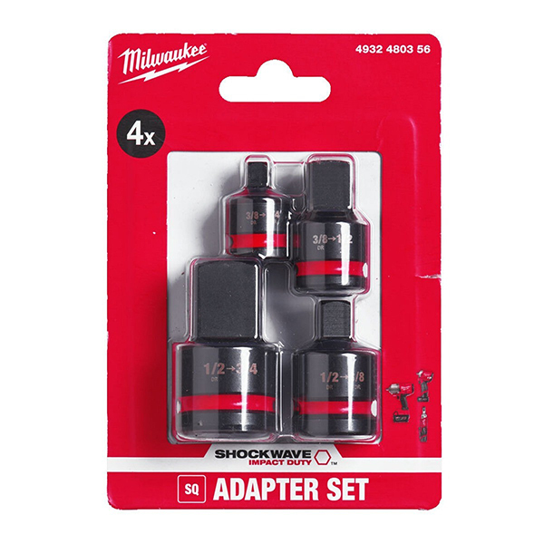 Milwaukee set adaptera 3/8