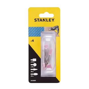 Stanley set kamena za metal i keramiku prečnik drške 3mm 4/1 STA30005-XJ-1