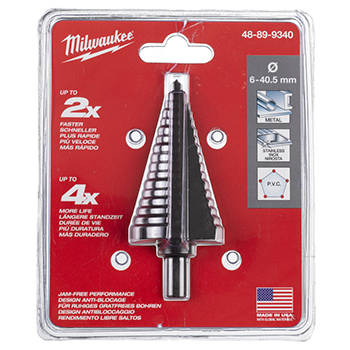 Milwaukee stepenasta burgija 6-40.5mm 48899340-1