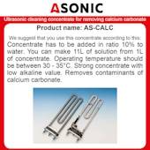 Asonic ultrazvučni koncentrat za čišćenje 1l AS-CALC-1