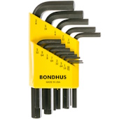 Bondhus set kratkih inčnih imbus ključeva ProGuard HEX .050-3/8 13/1 12237