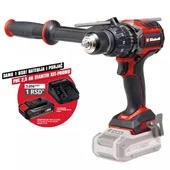 Einhell PROFESSIONAL akumulatorska udarna bušilica TP-CD 18/120 Li-i BL + Einhell starter kit Power X-Change 18V 2,5 Ah