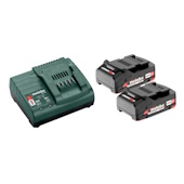 Metabo Basic Set baterija 2x2.0Ah 18V i punjač SC 30 685161000