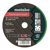 Metabo Flexiarapid Super rezna ploča universal 76x1.0x10.0mm set 5/1 626871000