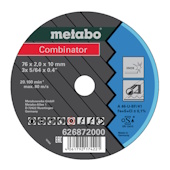 Metabo Combinator rezna ploča metal/inox 76x2.0x10.0mm set 3/1 626872000