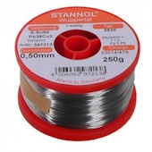 Stannol žica za lemljenje Tinol punjena ø0.5mm 250g Sn60/Pb39/Cu1