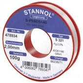 Stannol žica za lemljenje Tinol punjena ø2mm 250g Sn40/Pb60