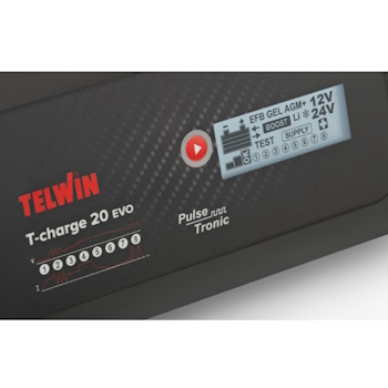 Telwin automatski punjač 12/24V T-CHARGE 20 EVO 807602-3