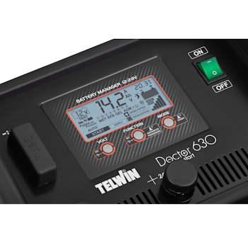 Telwin multifunkcionalni elektronski punjač baterija 12V/24V DOCTOR START 630 829342-4