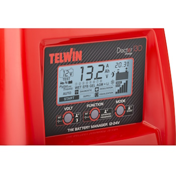 Telwin multifunkcionalni elektronski punjač baterija DOCTOR CHARGE 130 12V/24V  807599-4