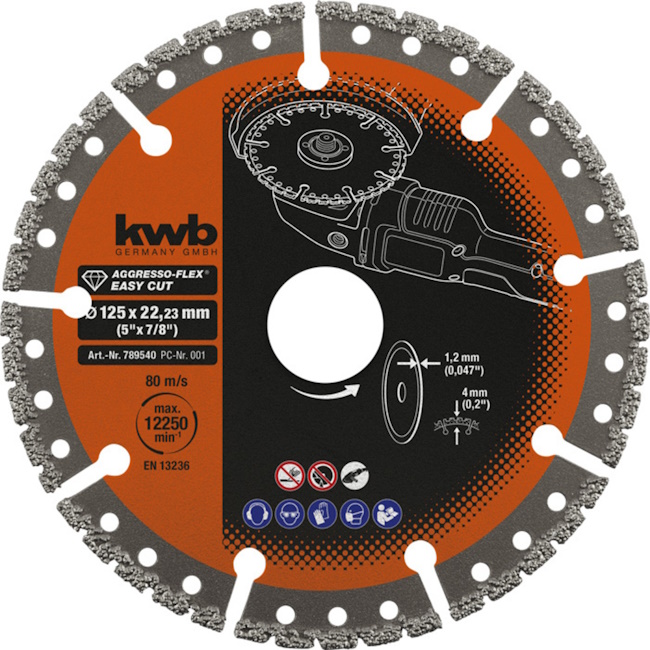 Einhell by KWB dijamantska rezna ploča Multi-Cut za drvo/metal/ciglu 115x22.23mm 49789140