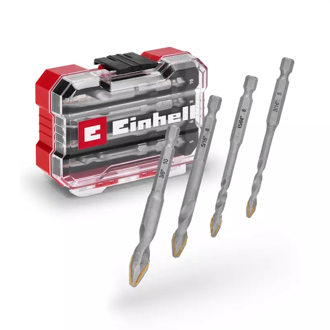 Einhell XS-CASE set burgija za keramiku E6.3-1/4