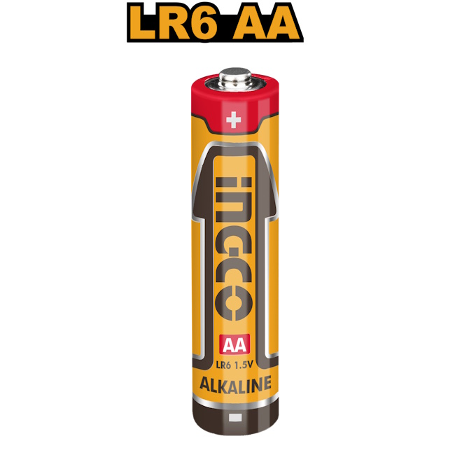 Ingco alkalne baterije LR6 AA HAB2A01